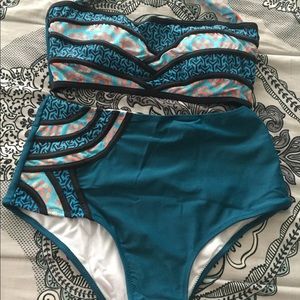 Cupshe high waist bikini 👙